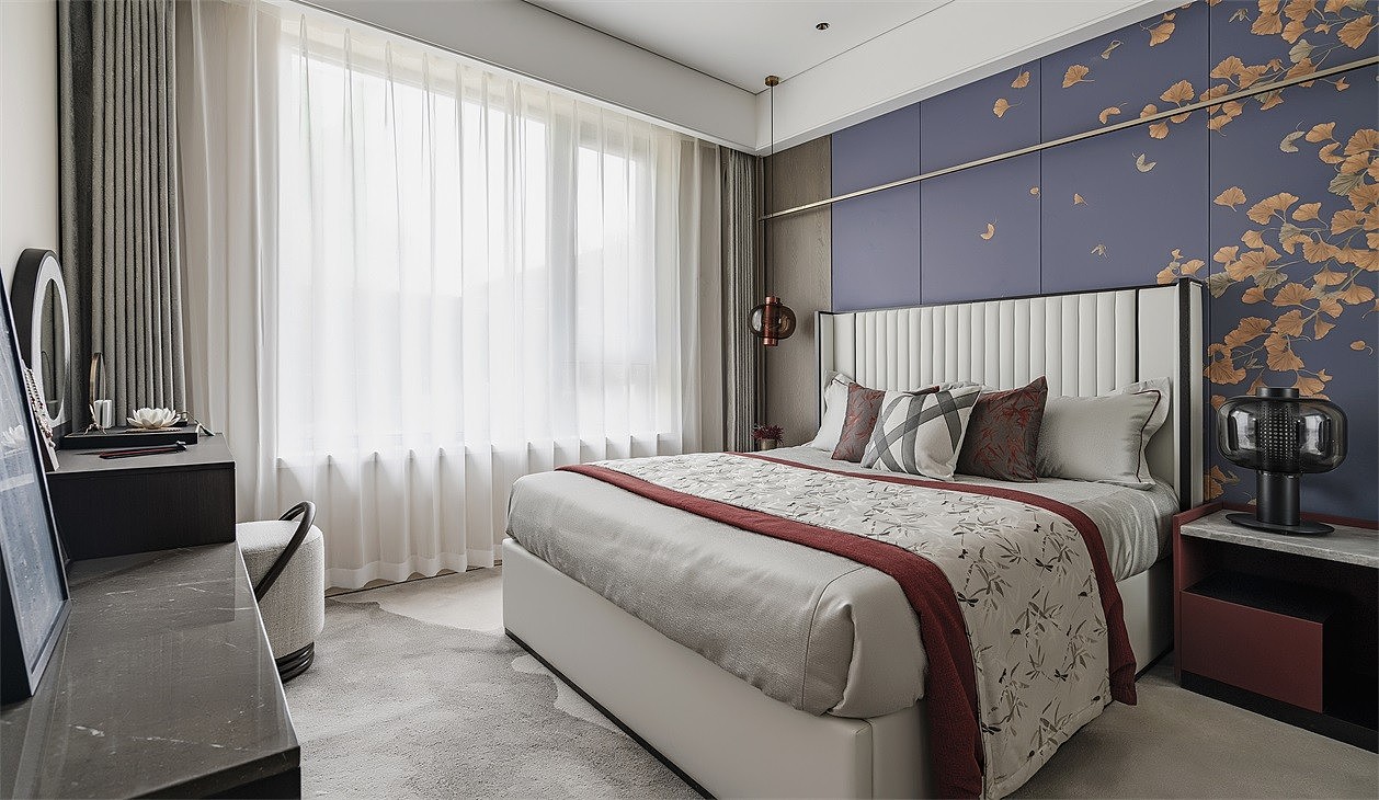 新中式搭配故宫红,高级美!