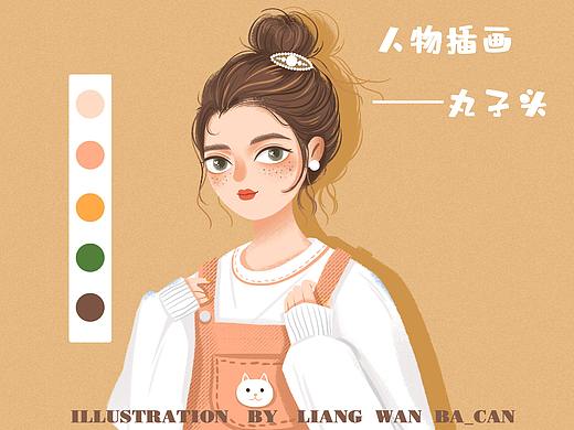 照片转插画|人物插画|步骤图