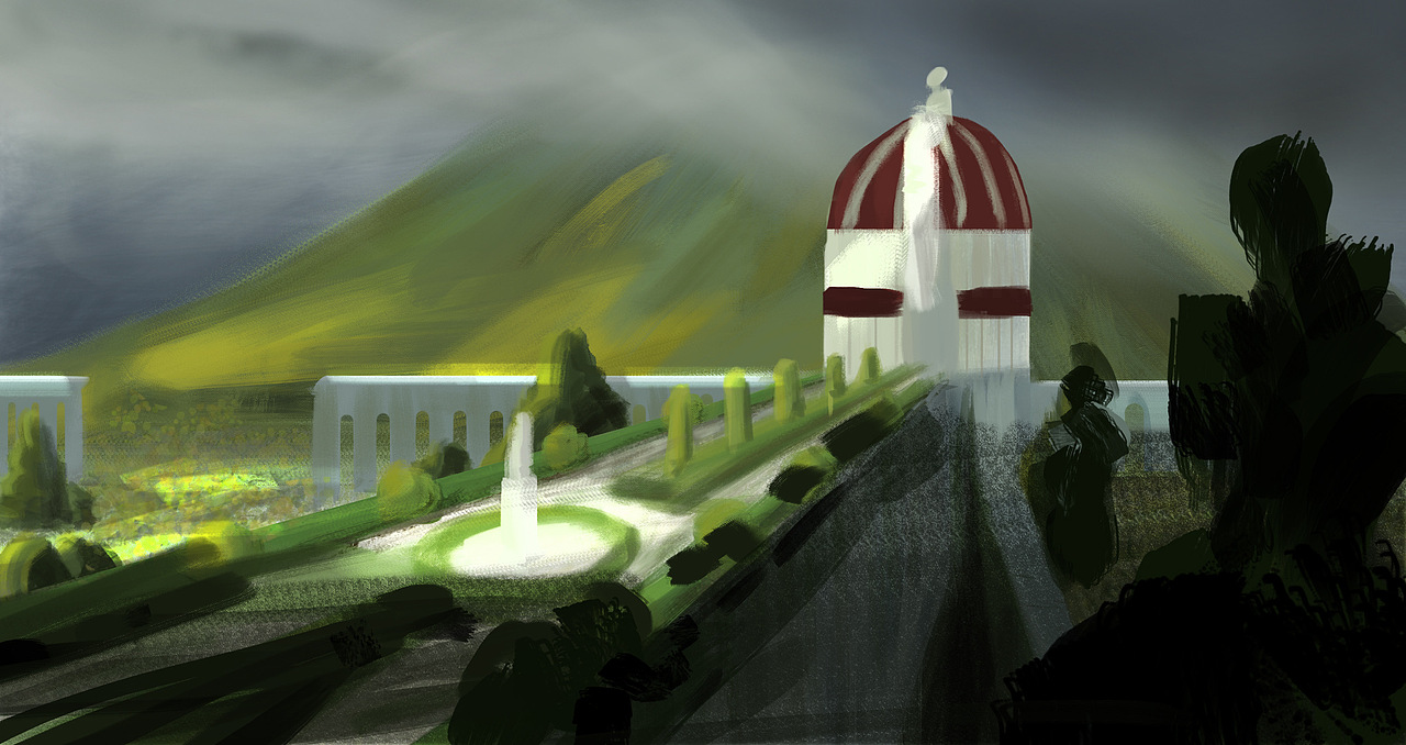 场景概念临摹练习合辑|插画|概念设定|mak_1104_临摹作品-站酷zcool