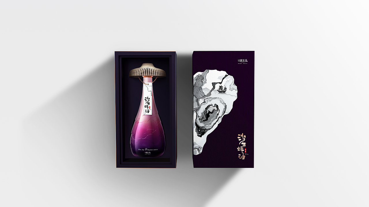 特级沙井蚝油礼盒装（图ZMTQxNjU0MDk2） - 包装 - 站酷设计师G鲜生原创素材 - 站酷ZCOOL