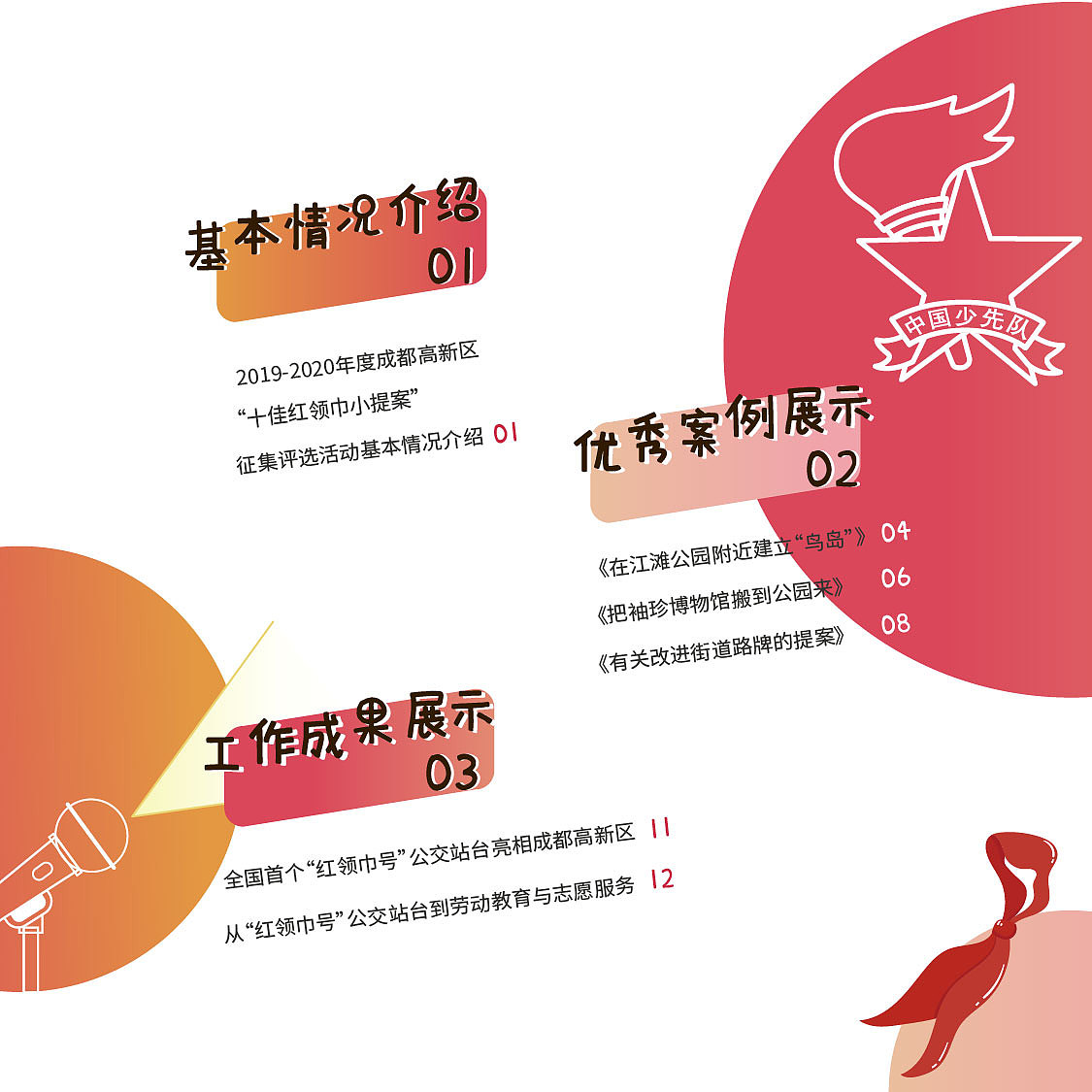 成都高新区红领巾小提案手册