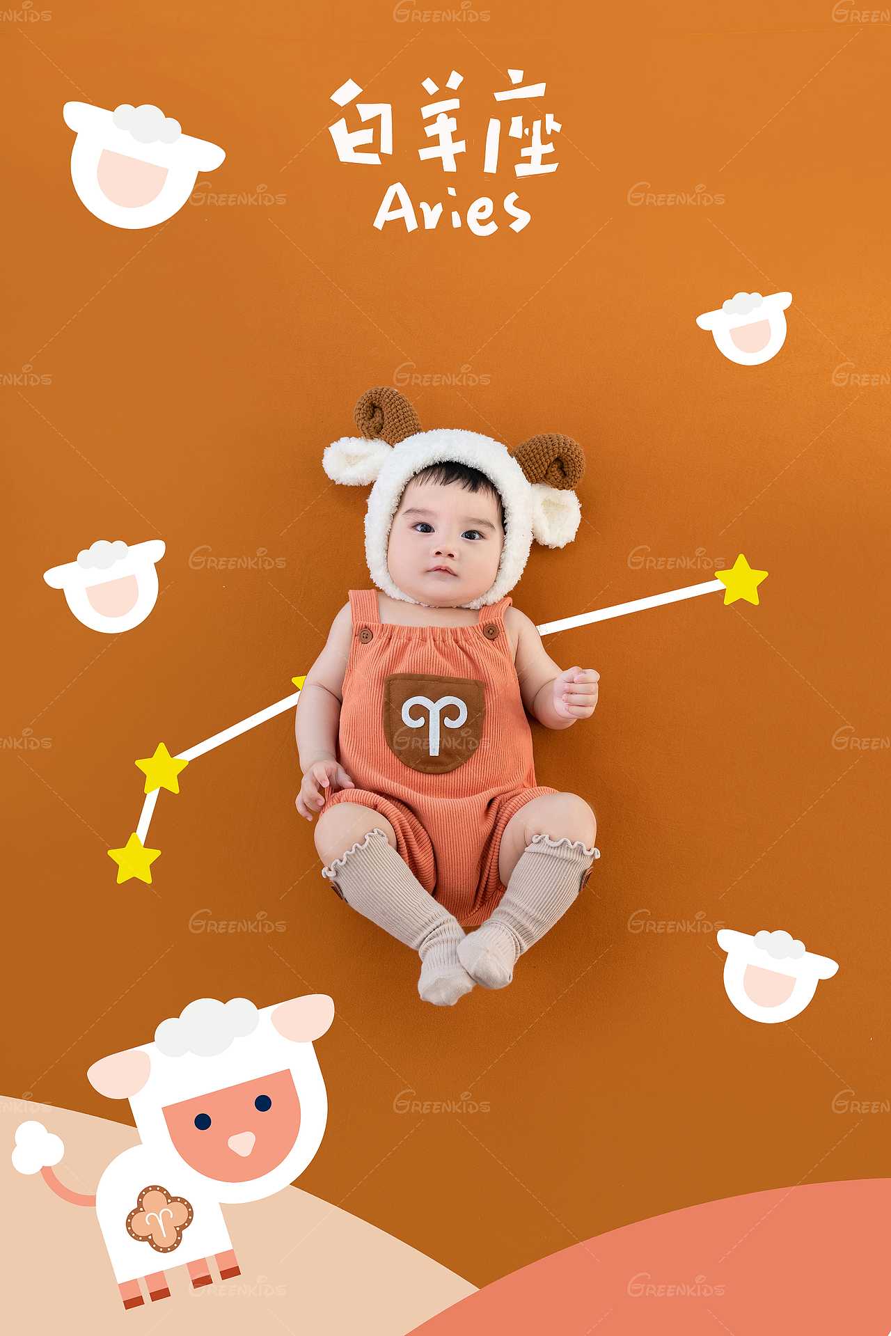 十二星座——白羊座（图ZMjc0NTA3OTU2） - 人像摄影 - 站酷设计师格林童趣儿童摄影原创素材 - 站酷ZCOOL
