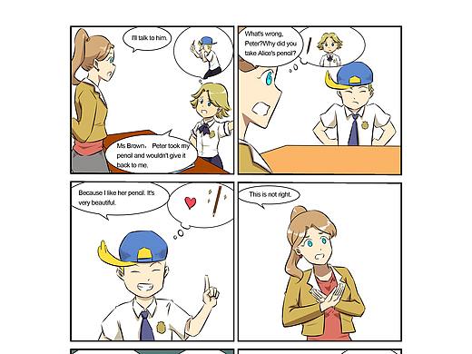 英文漫画《TOM》