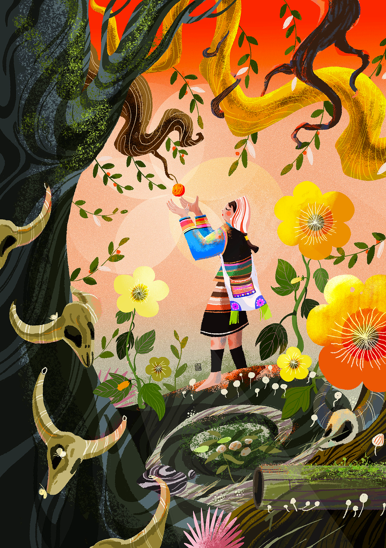 2021阿蚌插画合集（图ZMjc2MTkyNDI0） - 绘本 - 站酷设计师阿蚌Boom原创素材 - 站酷ZCOOL