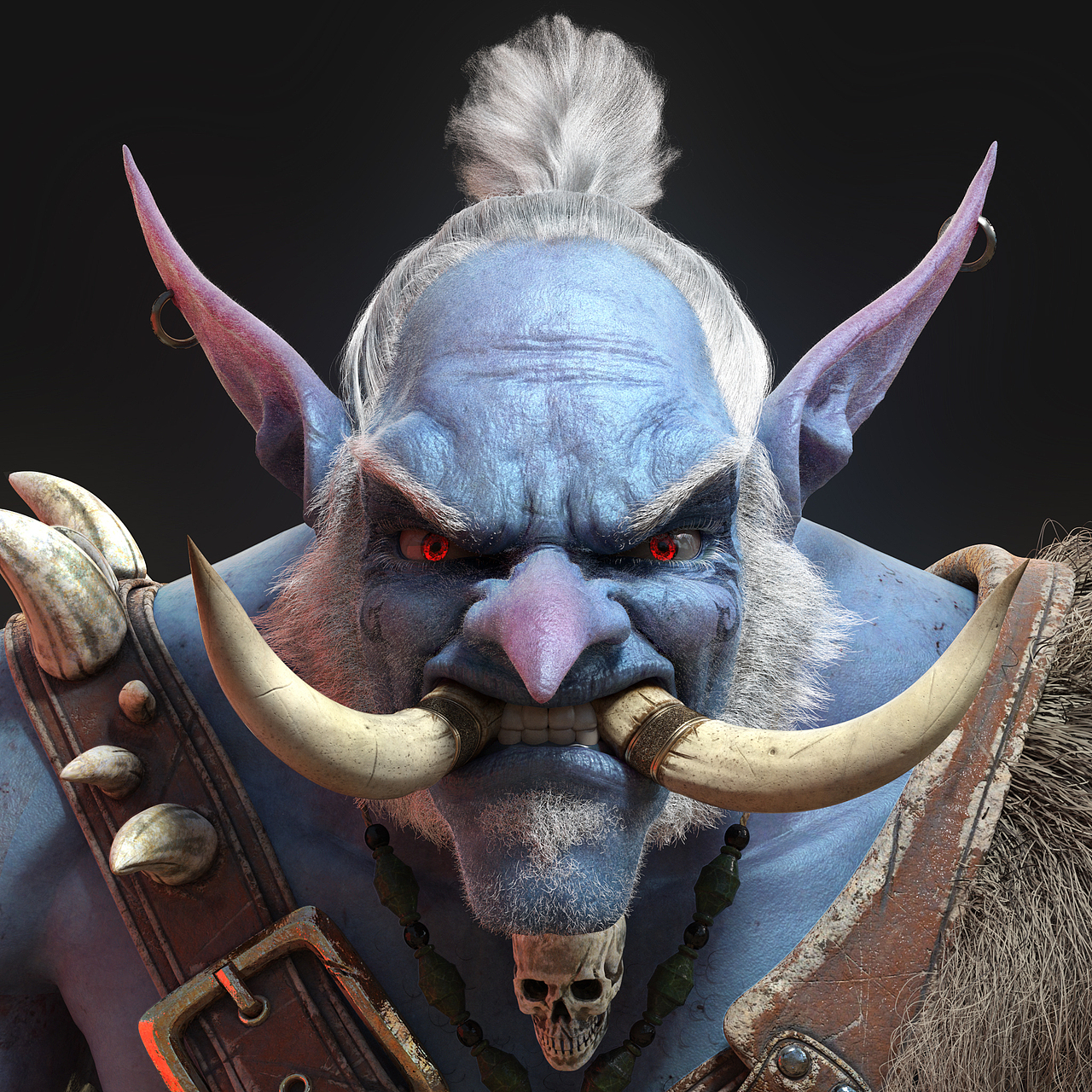 嗜血巨魔（图ZMTk1MjEzOTU2） - 人物/生物 - 站酷设计师焦耳制造原创素材 - 站酷ZCOOL