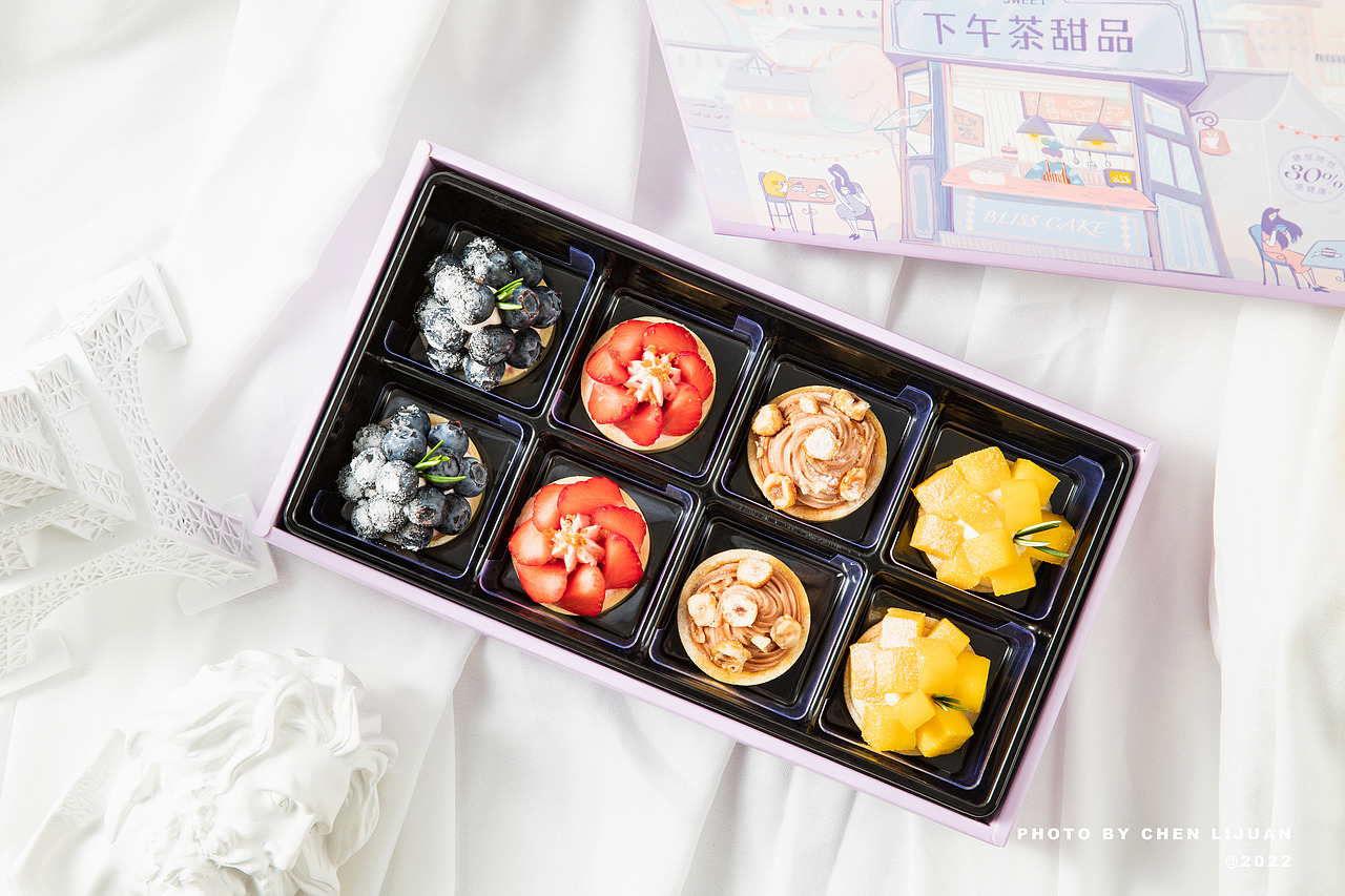 下午茶礼盒系列｜幸福西饼｜陈丽娟（图ZMjk2MjIyMTcy） - 美食摄影 - 站酷设计师美食摄影师小娟原创素材 - 站酷ZCOOL
