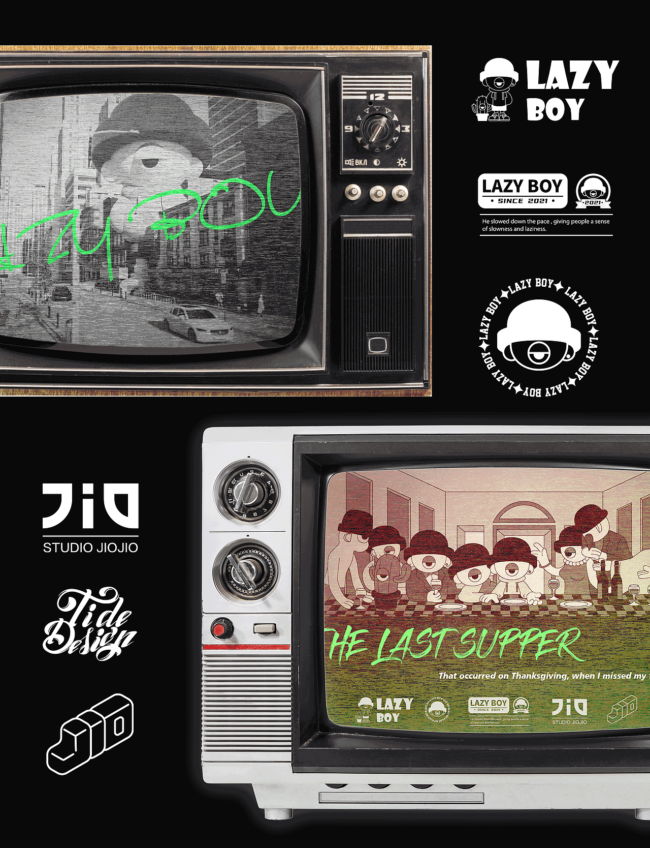 《LAZY BOY》个人IP作品集