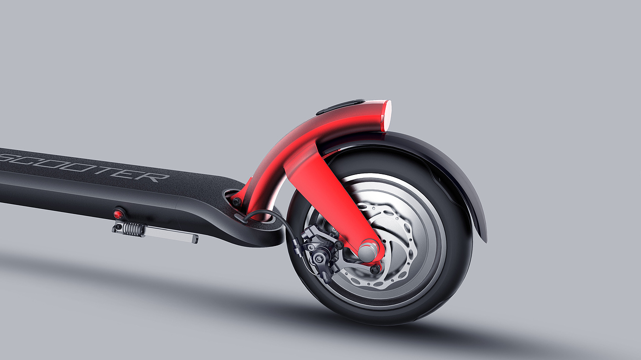 哈士奇设计作品 - 滑板车（图ZMjgxMzYwMTQw） - 交通工具 - 站酷设计师广州哈士奇设计原创素材 - 站酷ZCOOL