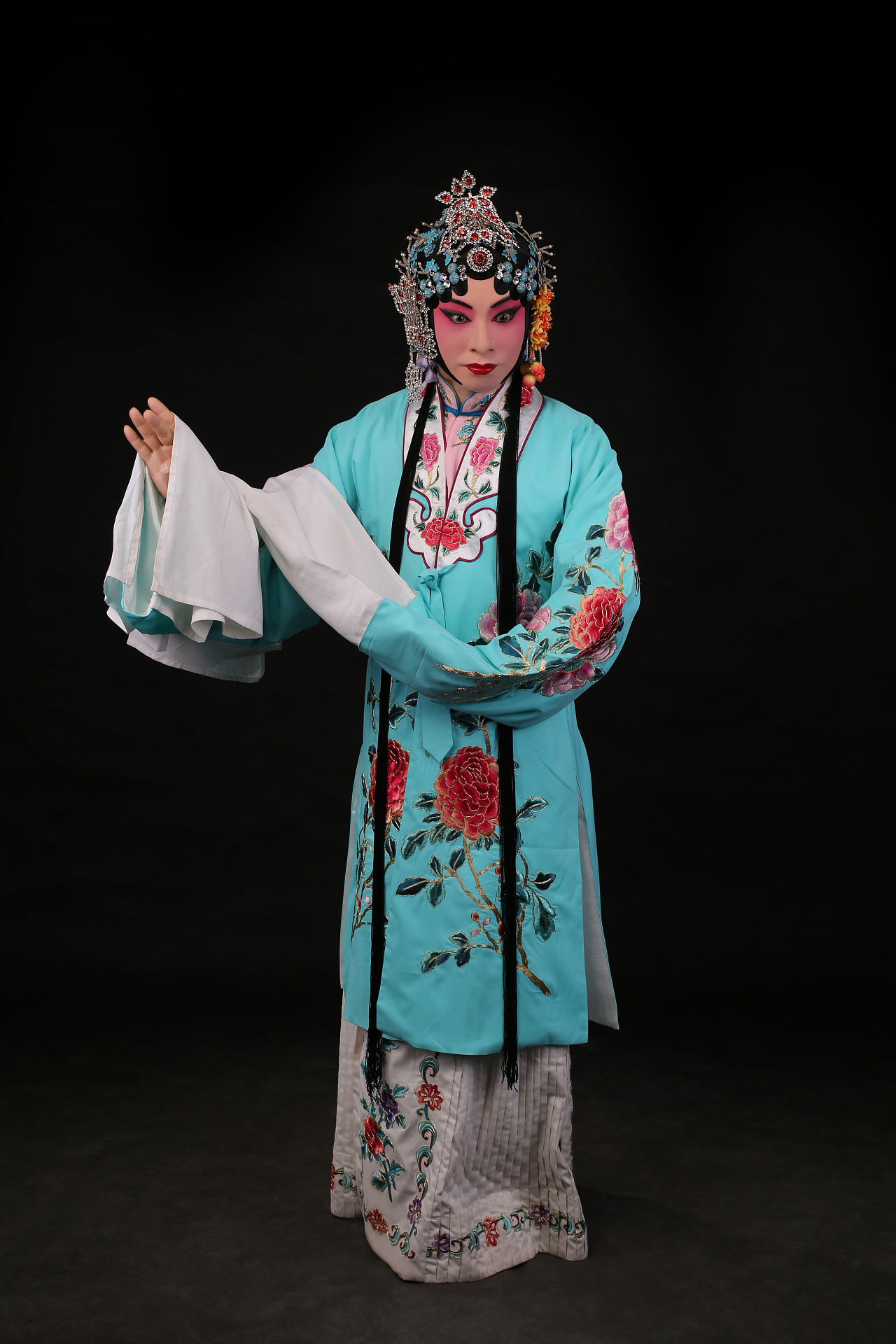 京剧旦角化妆我的京剧照