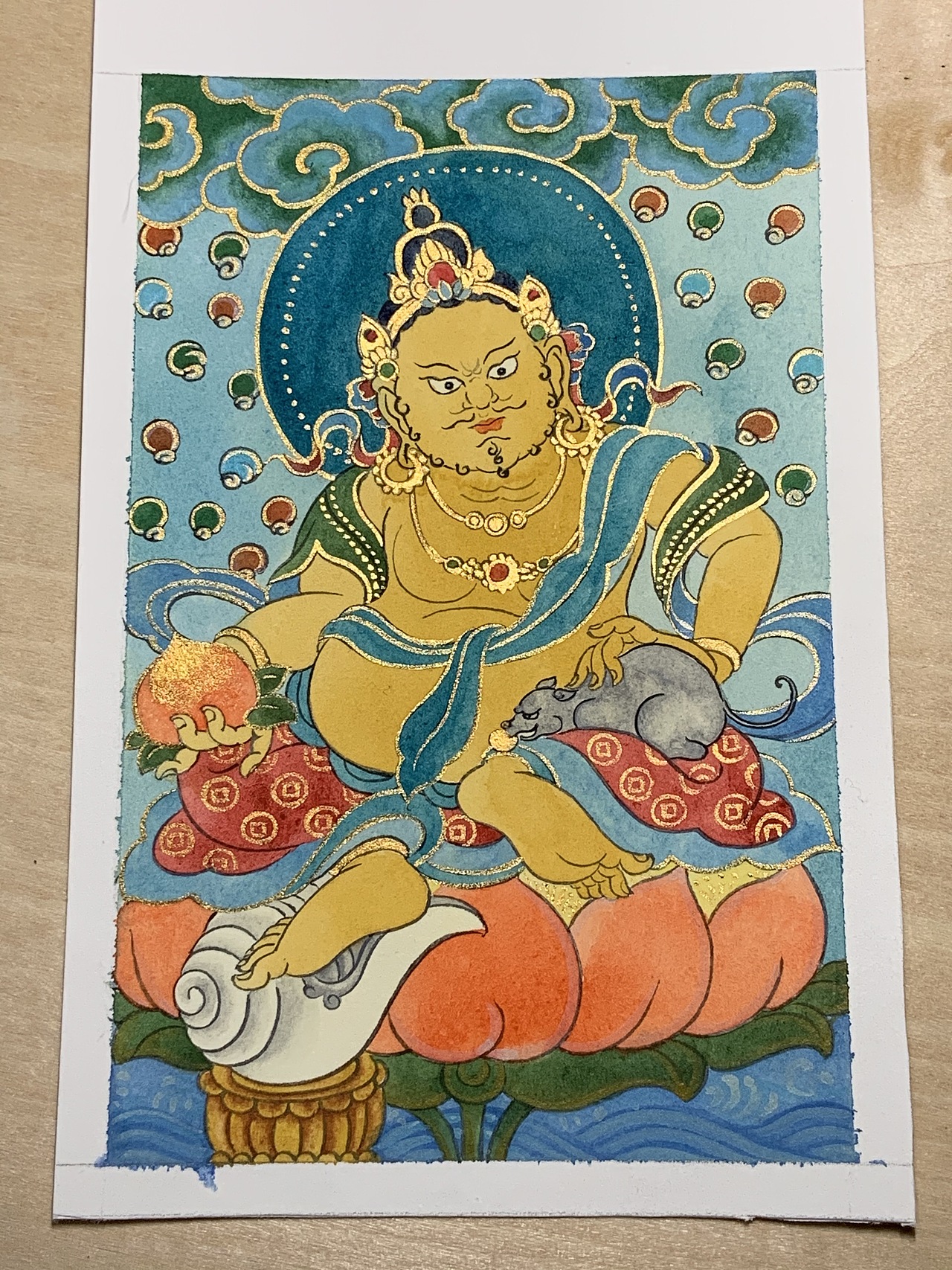 晓默的探索唐卡敦煌犍陀罗