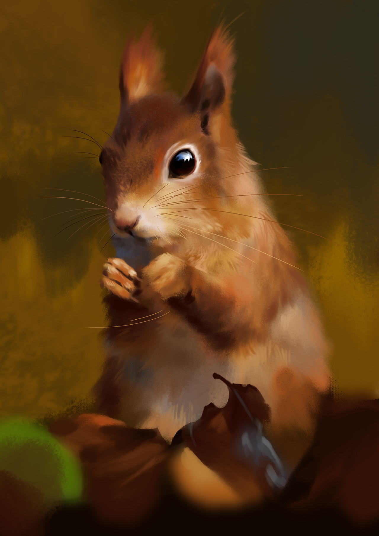 写实科普动物插画