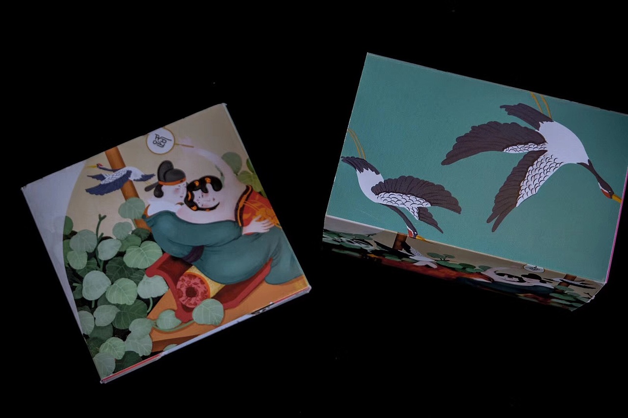 东吟 避孕套 包装插画设计 民宿插画