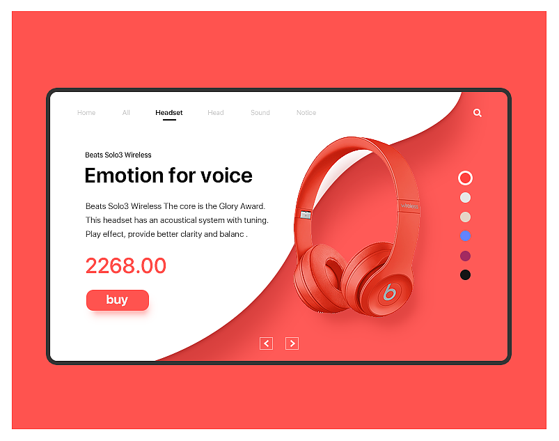 2018 I 一些dribbble练习