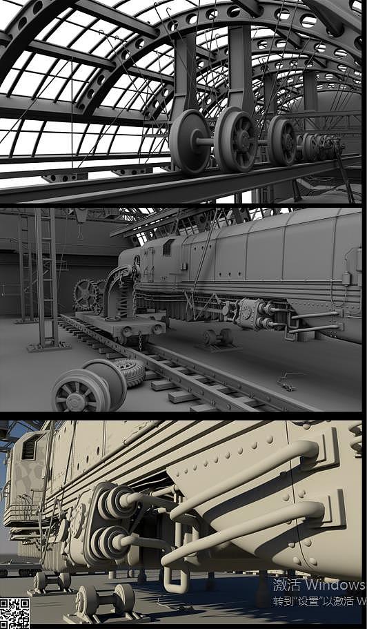 整理的一些建模练习的场景（图ZMTcyMjcwMzUy） - 场景 - 站酷设计师小民iCG原创素材 - 站酷ZCOOL