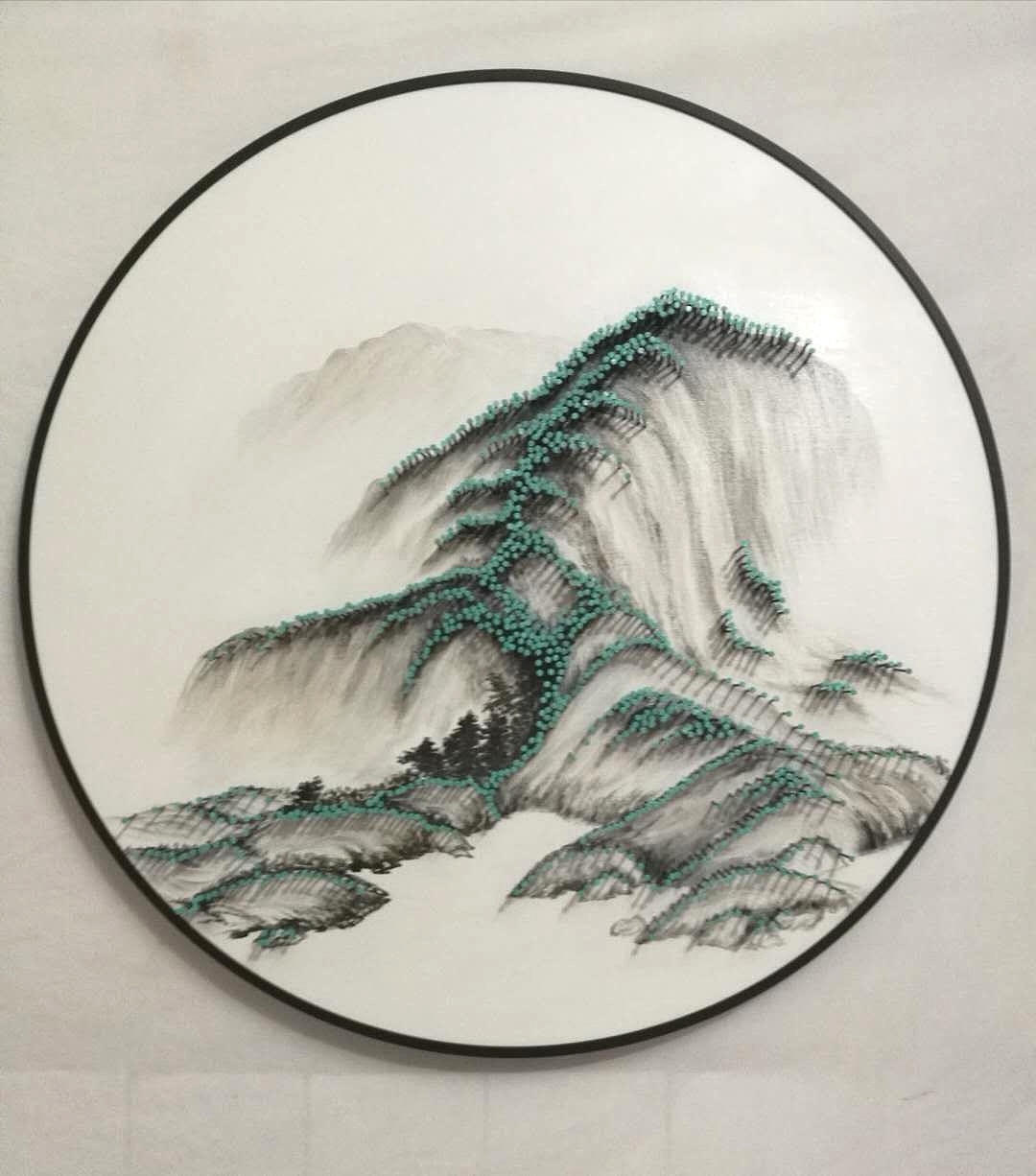 钉子工艺画
