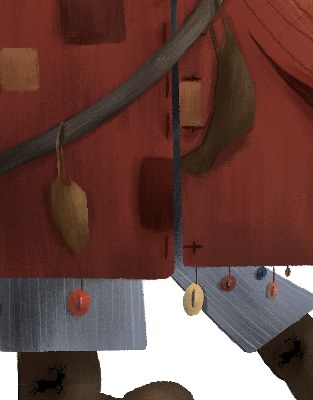 兒插角色——圣誕老人（圖ZMjQxNzM1OTYw） - 兒童插畫 - 站酷設(shè)計(jì)師呂可盈原創(chuàng)素材 - 站酷ZCOOL