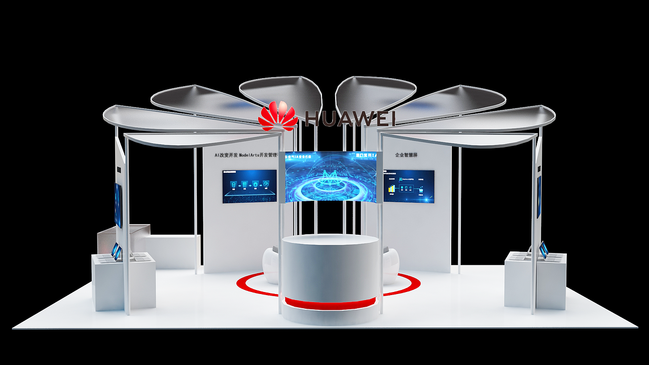 华为展位