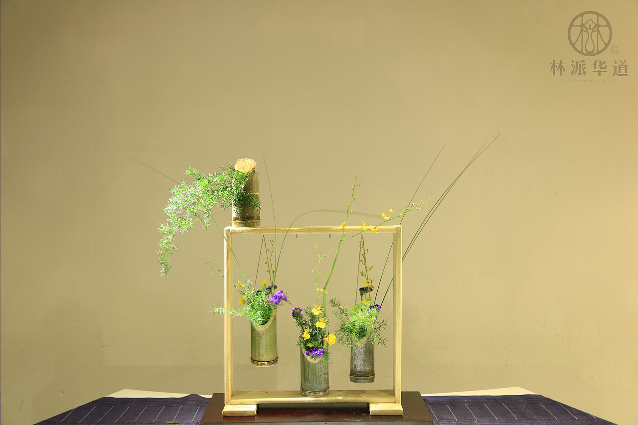 【林派花道】传统花道-茶席花（图ZODM5NjUxODg=） - 其他手工艺 - 站酷设计师中国林派花道原创素材 - 站酷ZCOOL