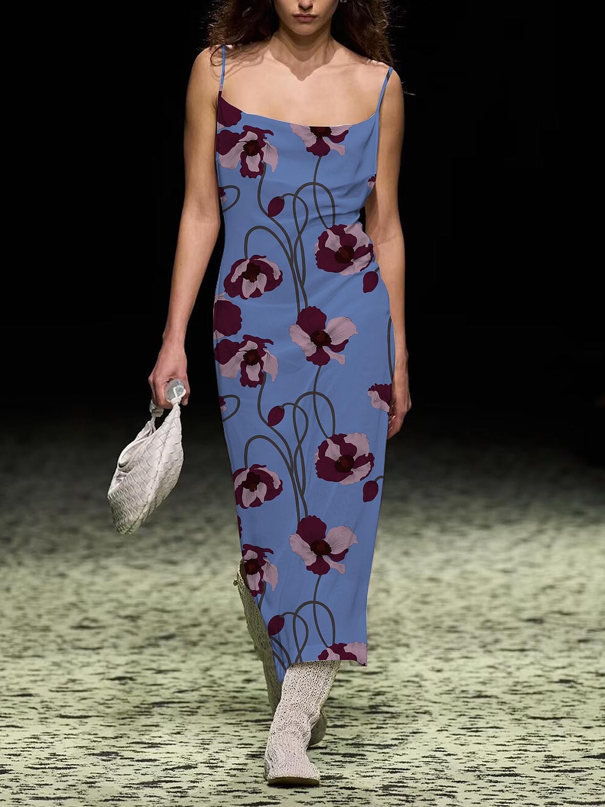 图案设计|“高冷美人”绿绒蒿