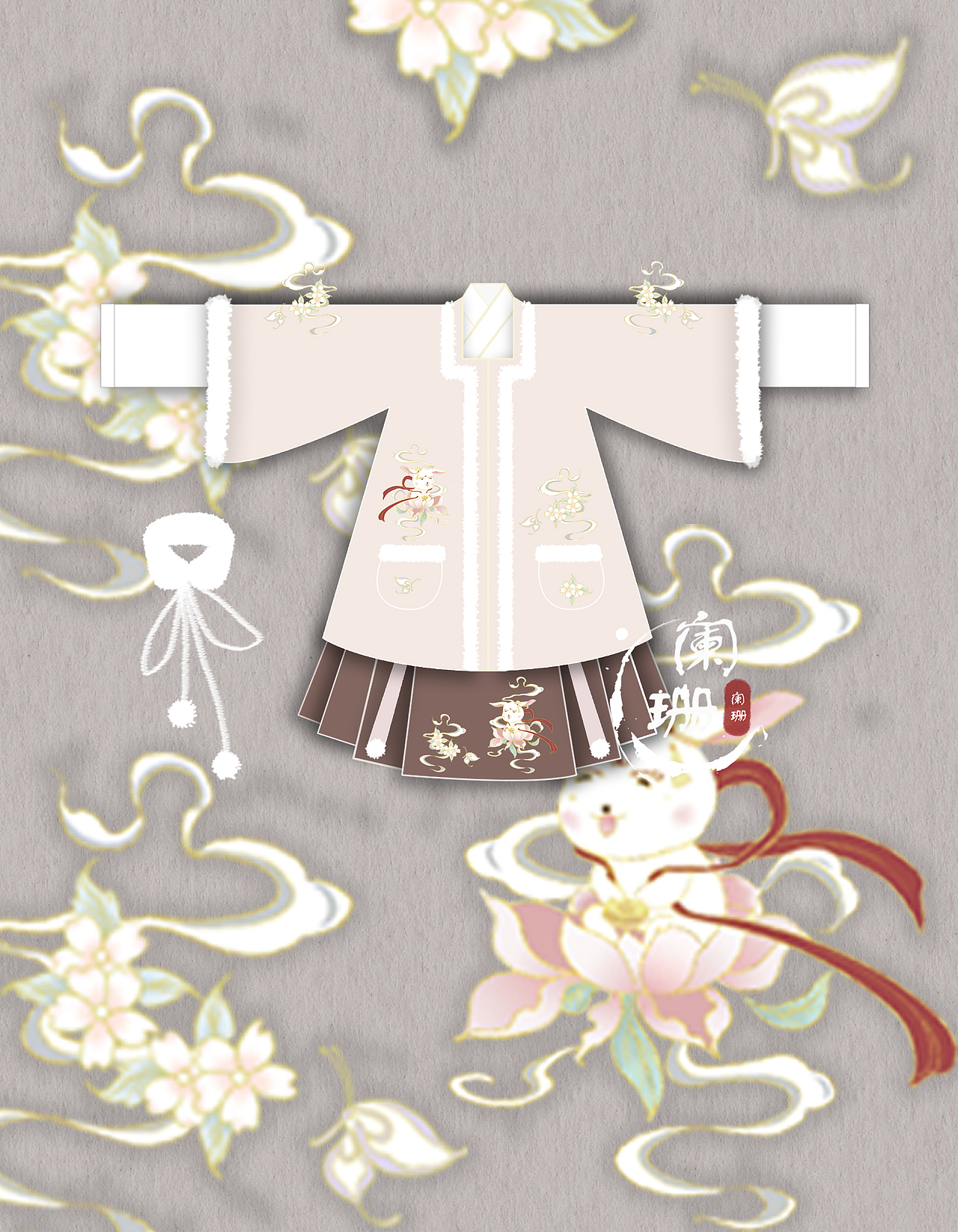 汉元素改良版服装设计