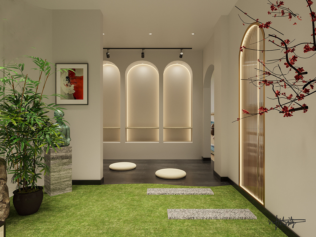 瑜伽馆装修设计|至简中婉转禅意