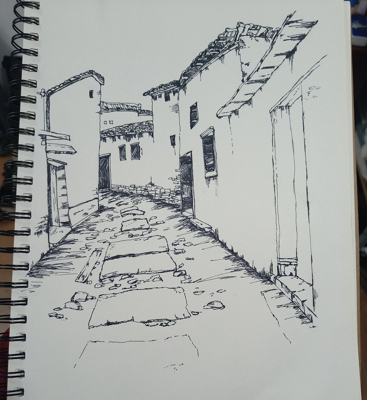 风景速写练习