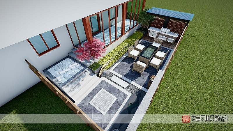 庭院设计效果图