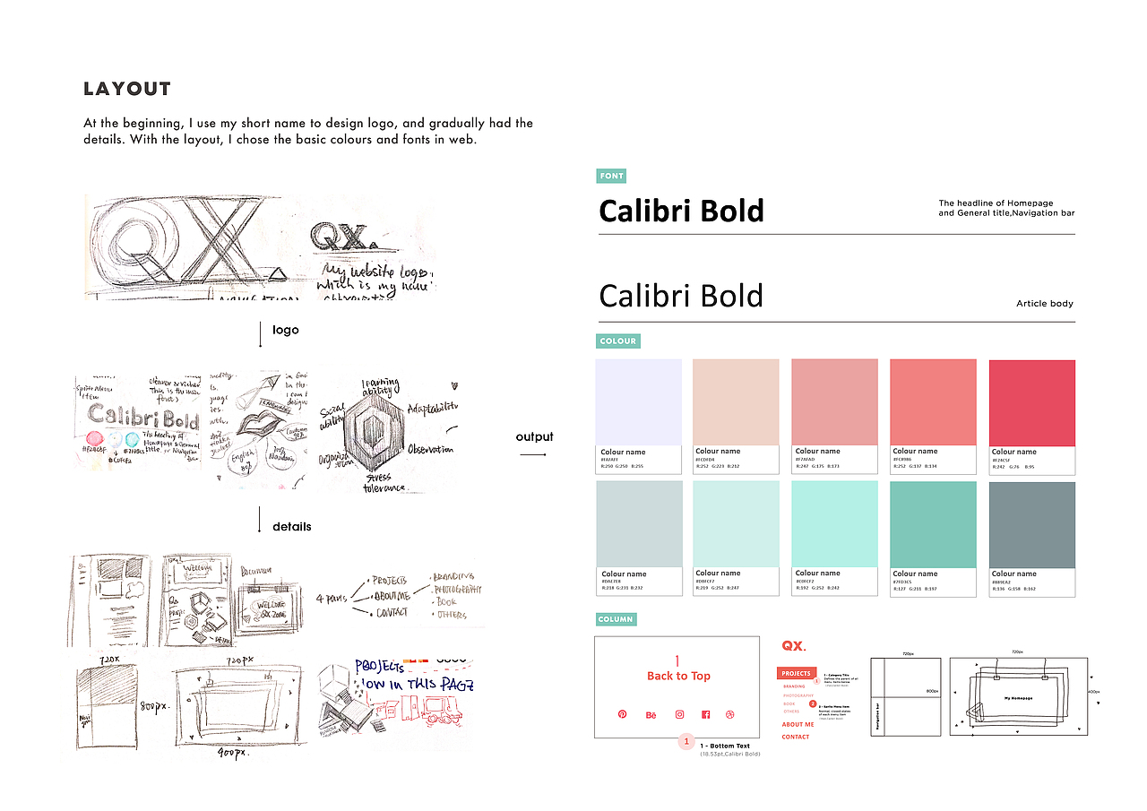 Portfolio网页设计（图ZODgyMDk1MzY=） - 个人网站 - 站酷设计师Catrina卡吹那原创素材 - 站酷ZCOOL