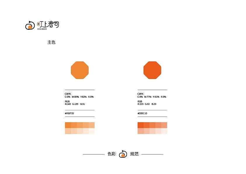 餐饮VI视觉设计/Logo/字体设计