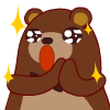 Bear一套gif小表情（图ZMTQ1MTIxNTI0） - 其他 - 站酷设计师绮Phoebe原创素材 - 站酷ZCOOL
