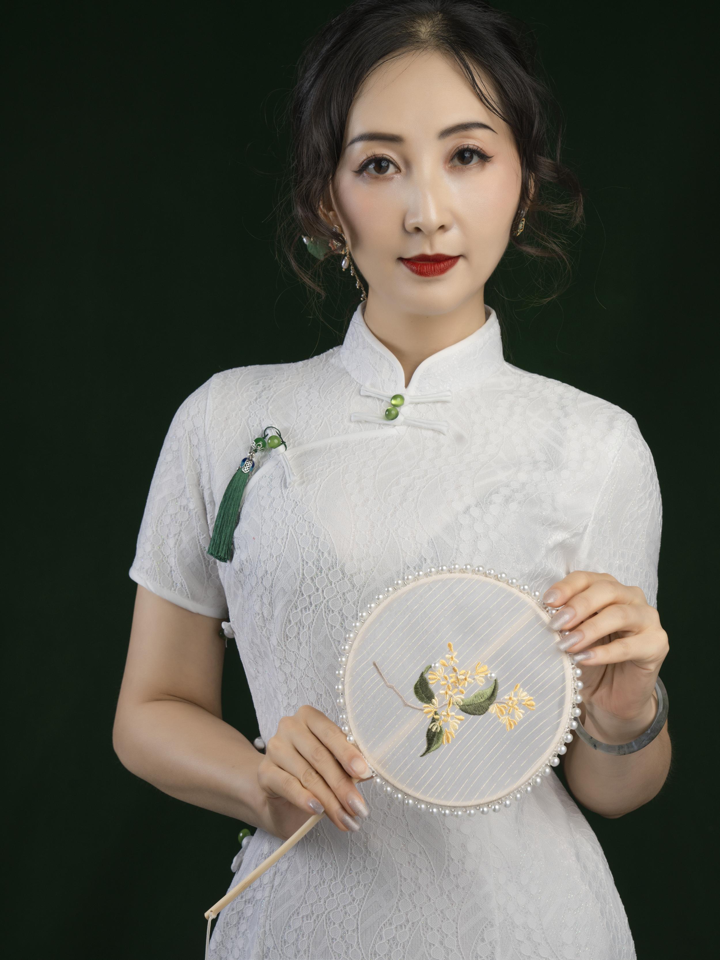 ikewenna国风新韵主题秀定妆照·旗袍篇