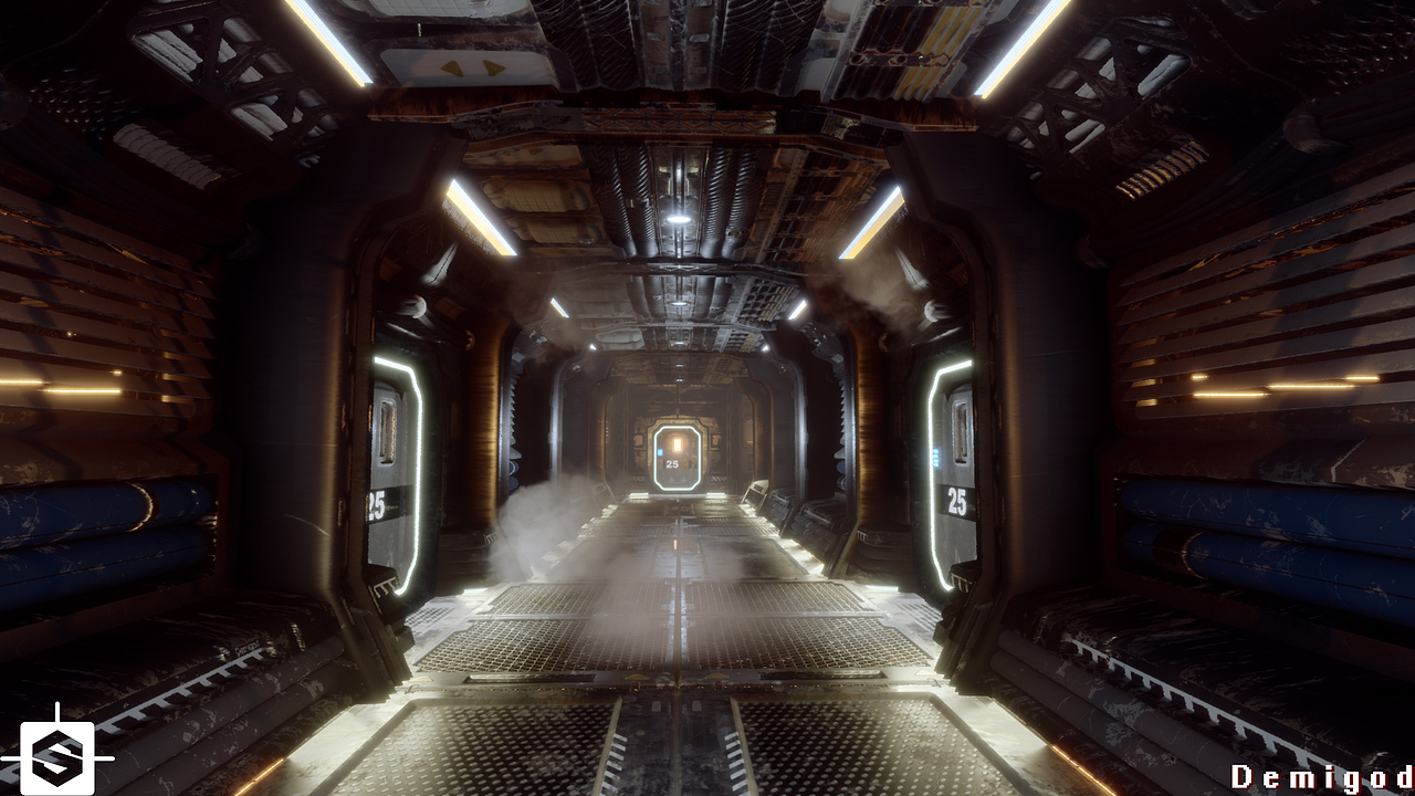 用SubstanceDesigner在UE4中创建一个模块化的科幻环境（图ZMjIyMTk5NTY4） - 场景 - 站酷设计师Demigod0原创素材 - 站酷ZCOOL