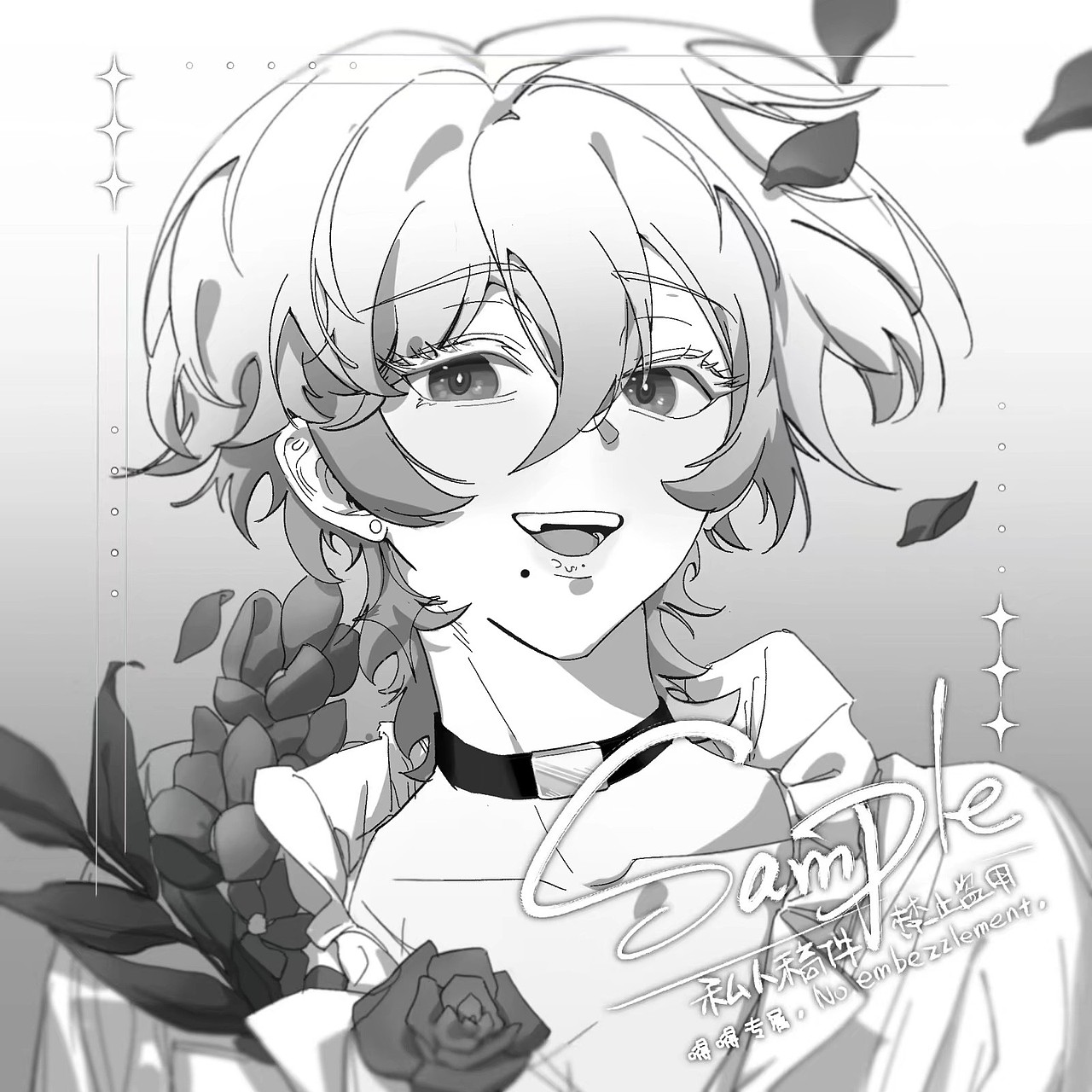 黑白漫画头像（图ZMjg0OTM5MzUy） - 单幅漫画 - 站酷设计师Oli魔力嘚原创素材 - 站酷ZCOOL