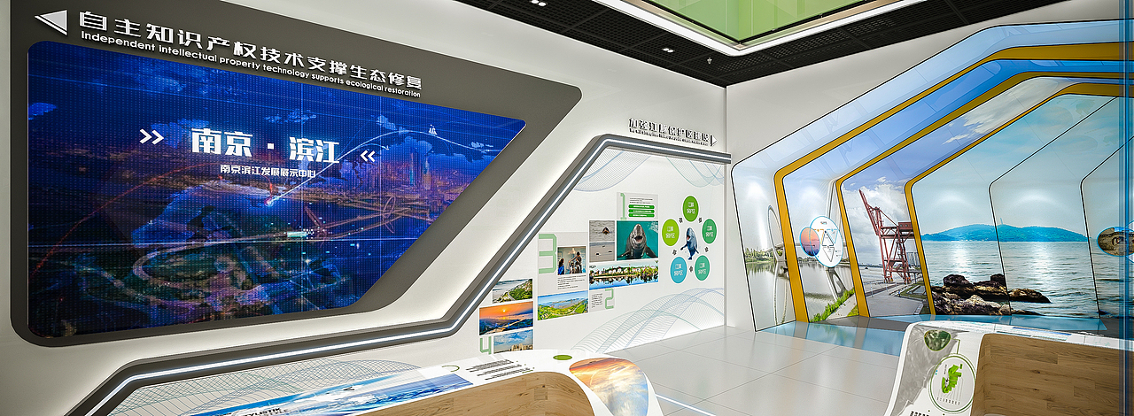 滨江展馆（图ZMTc4NTg3NjA0） - 展陈设计 - 站酷设计师刘嘉俊1原创素材 - 站酷ZCOOL