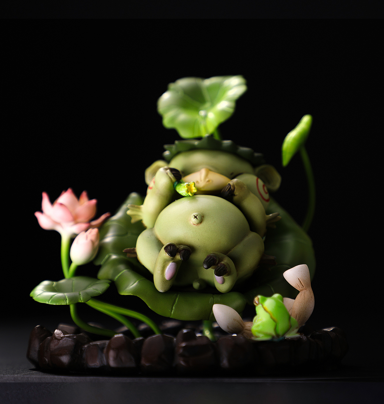 千两屋原创 |《小妖经》系列首款妖怪手办——河童