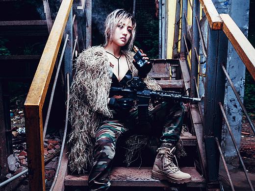 两年前拍的照片，吃鸡主题