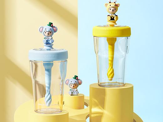 儿童水杯丨橡皮人摄影