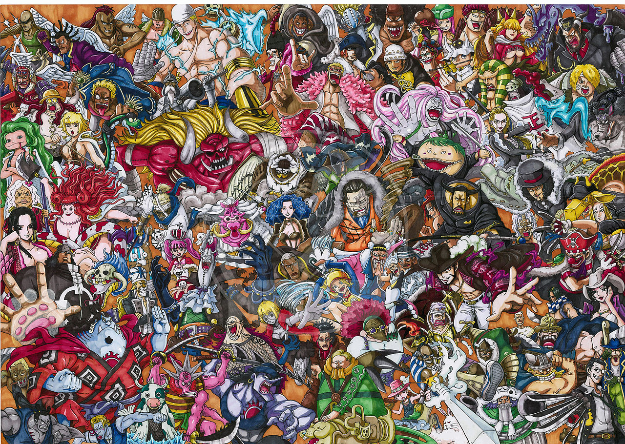 海贼王2年前人物合集