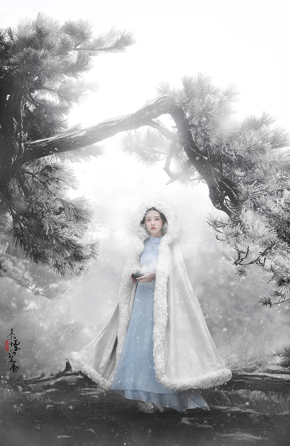 素雪望香（图ZMTQ0MTgwOTc2） - 人像摄影 - 站酷设计师摄影师蝈蝈小姐原创素材 - 站酷ZCOOL