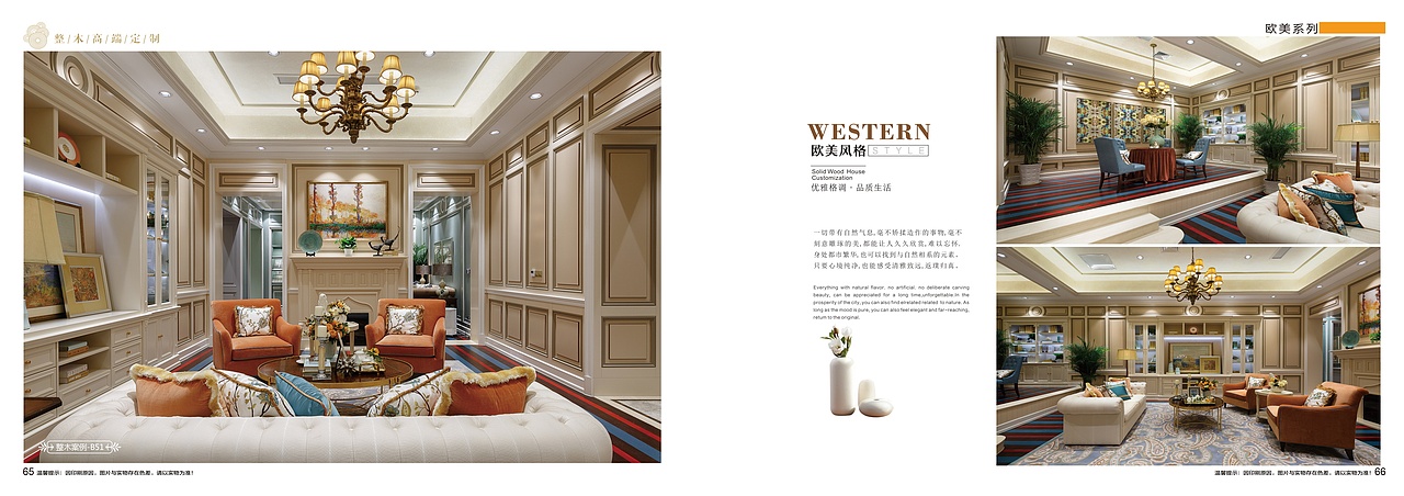 郑州定制实木家居画册全屋定制衣柜橱柜门板背景墙彩页