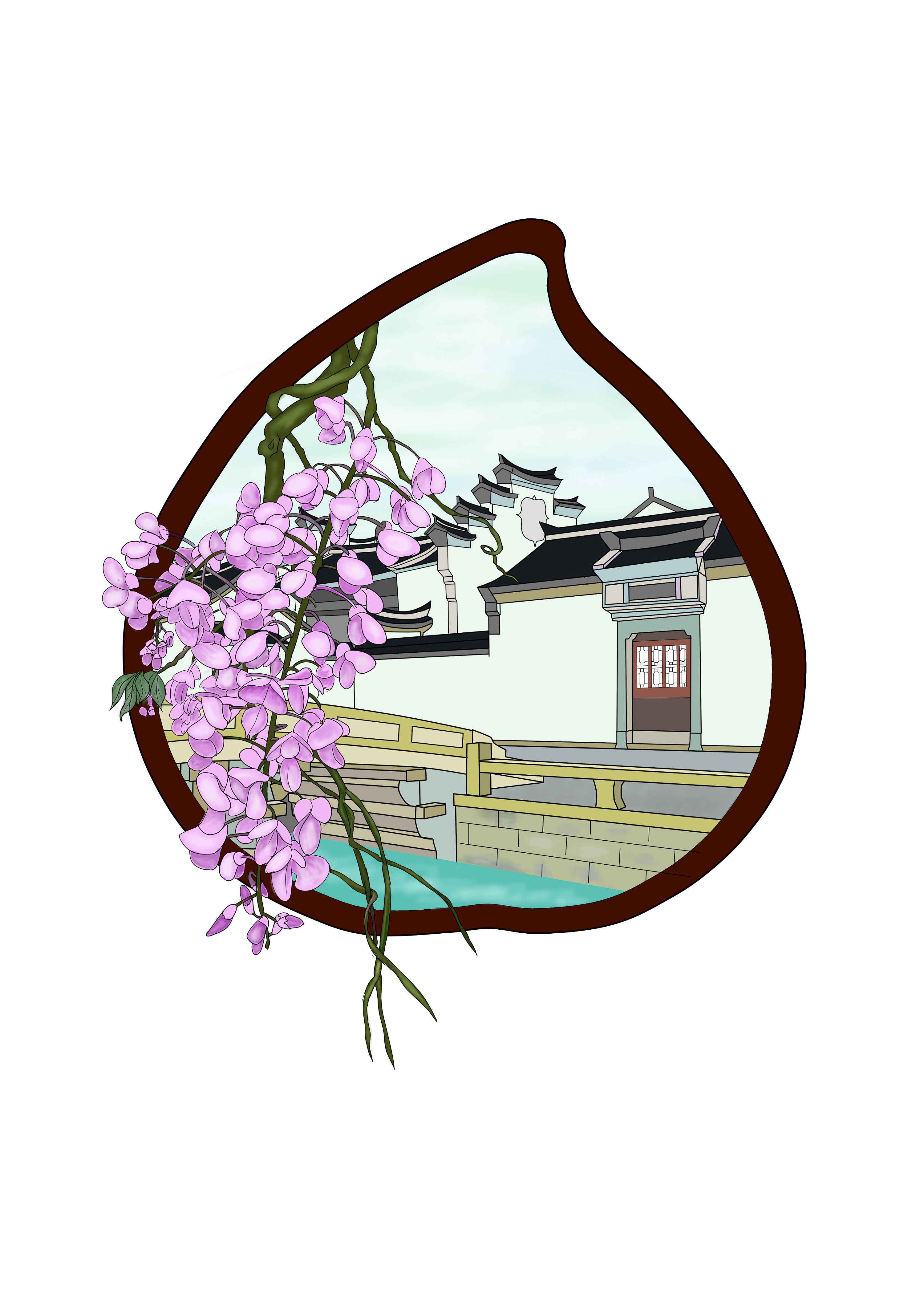 毕业设计|插画|其他插画|山谷风 - 原创作品 - 站酷 (zcool)