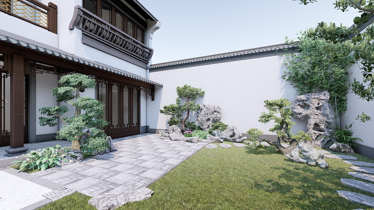 古典中式园境设计丨半亩园