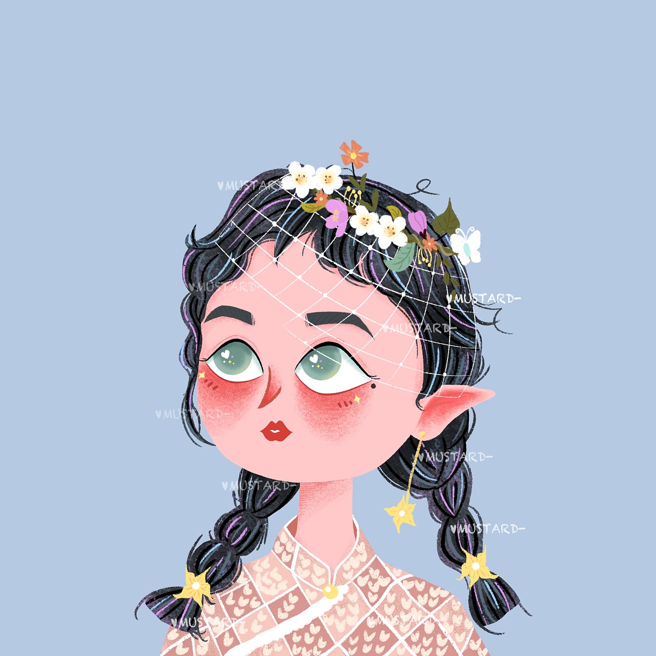 3位胖仙子|插画|儿童插画|芥末呀mustard - 原创作品 - 站酷 (zcool)