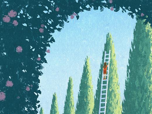 插画练习-风景（个人主页-ZNTY2NjcyMDg=） - 创作习作 - 站酷设计师Chita_L原创素材 - 站酷ZCOOL