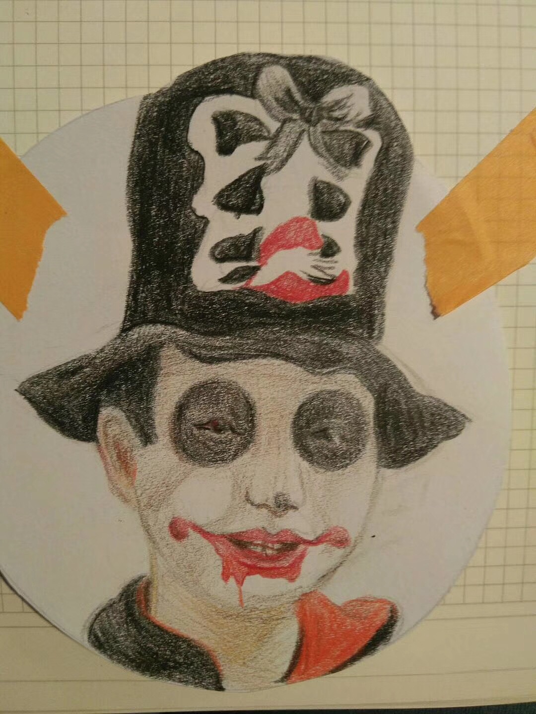 万圣节九鬼彩铅