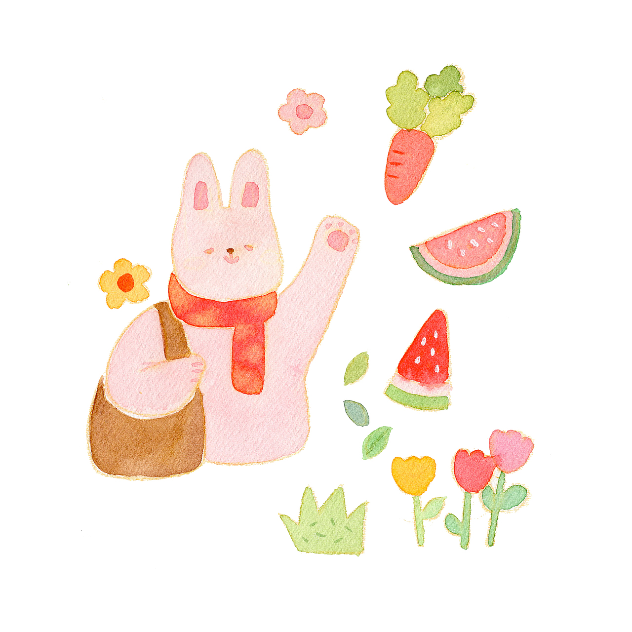 最近的水彩练习