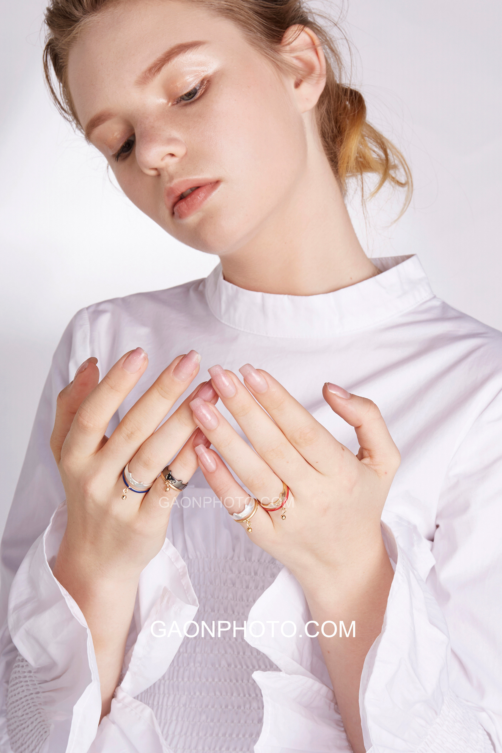 高恩广告#淘宝电商饰品模特图拍摄