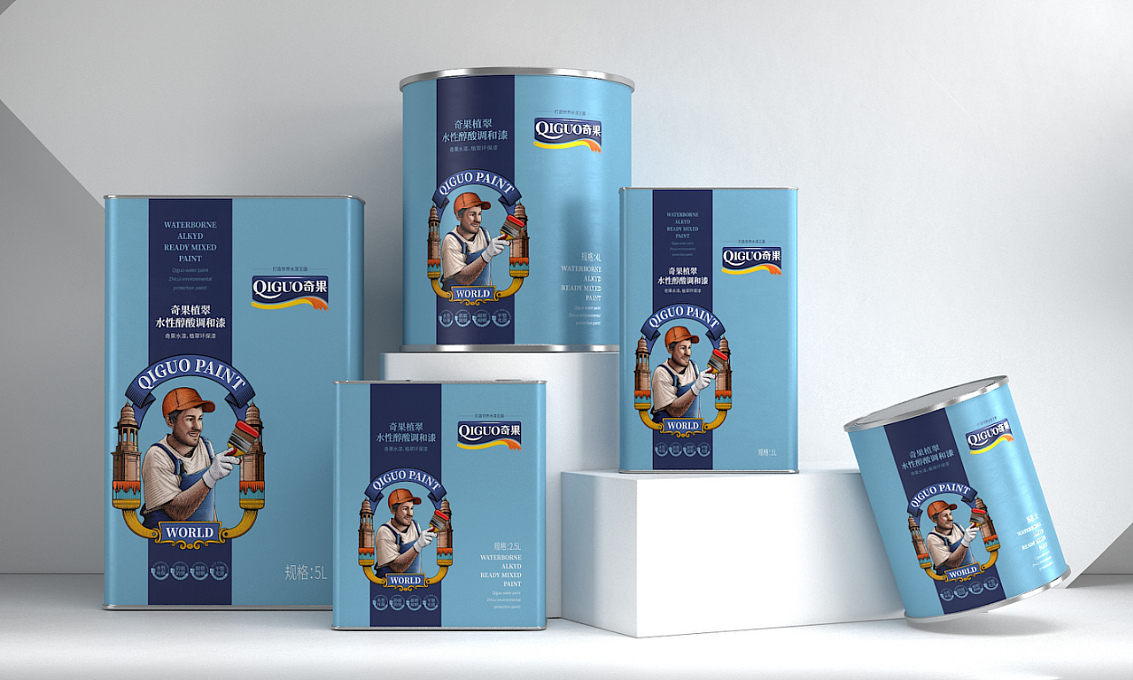 奇果水漆——徐桂亮品牌设计!