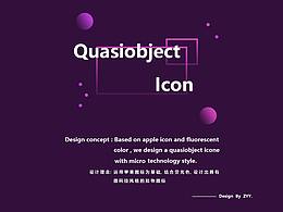 轻拟物苹果图标