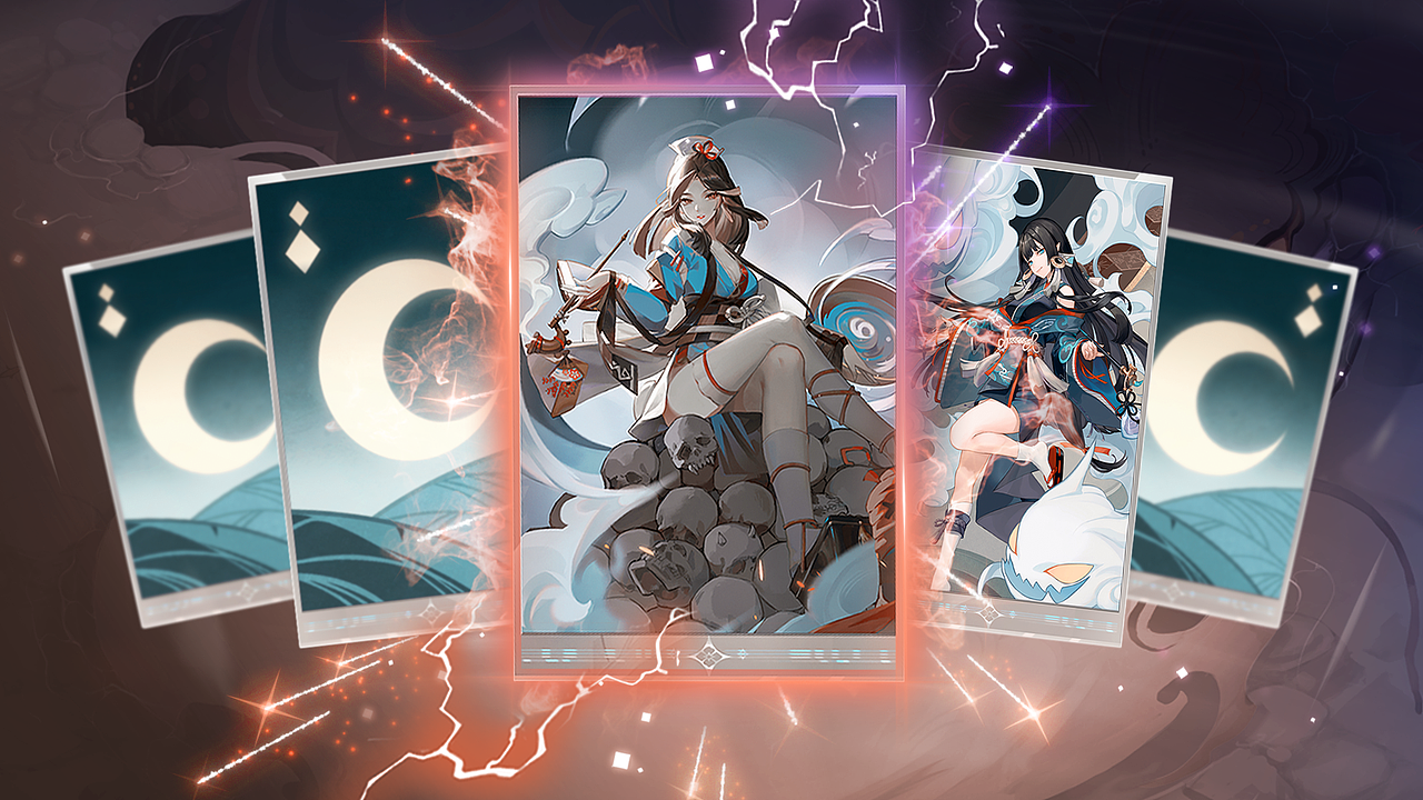 《阴阳师：百闻牌》主播对抗赛-片头及KV（图ZMjUyMDI4NzEy） - 海报 - 站酷设计师鸭雪原创素材 - 站酷ZCOOL